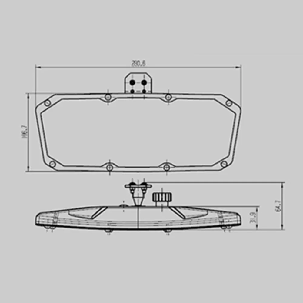 Rear View Mirrors For Boat or UTV