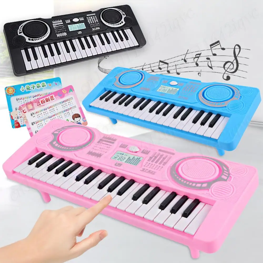 37 Keys Electric Piano Organ keyboard Kids Educational Toy Portable Digital Electronic Piano Children Musical Instrument Toys