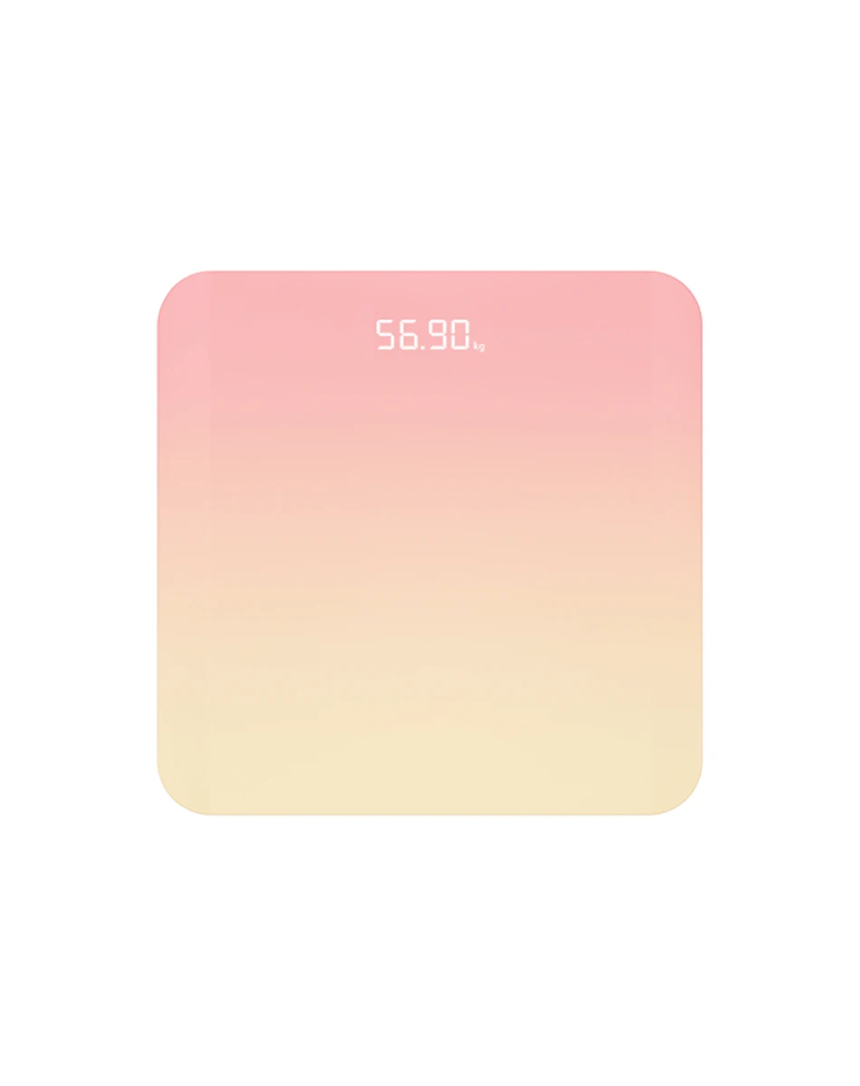 Body Electronic Scale LCD Electronic Scale Gradient Color Intelligent Digital Display Glass Weight Scale Balance For Weight Meas 4
