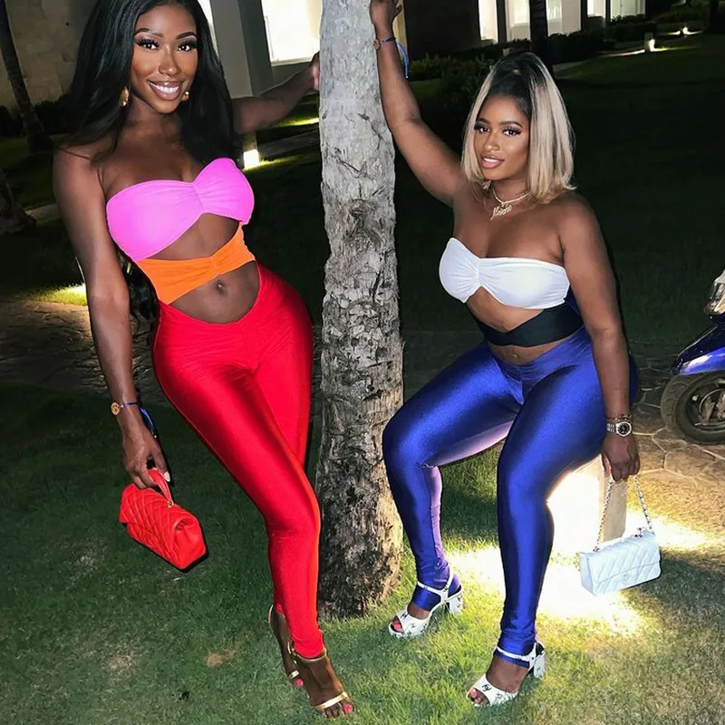 Женский комбинезон в стиле пэчворк