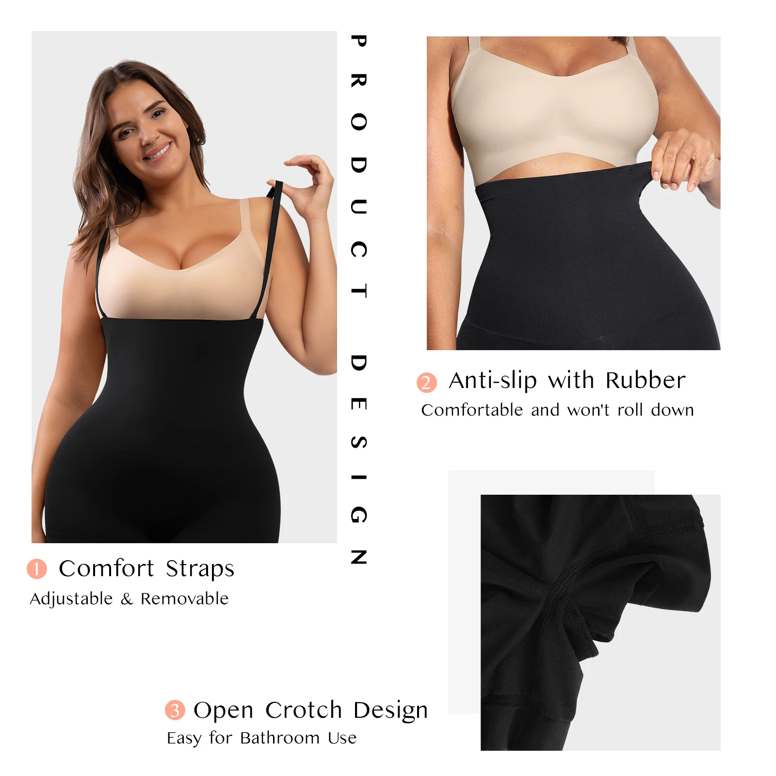 Feelingirl-Butt Lifting Shapewear para mulheres, calcinha controle barriga,  coxa mais magra, reciclado, ambientalmente amigável - AliExpress