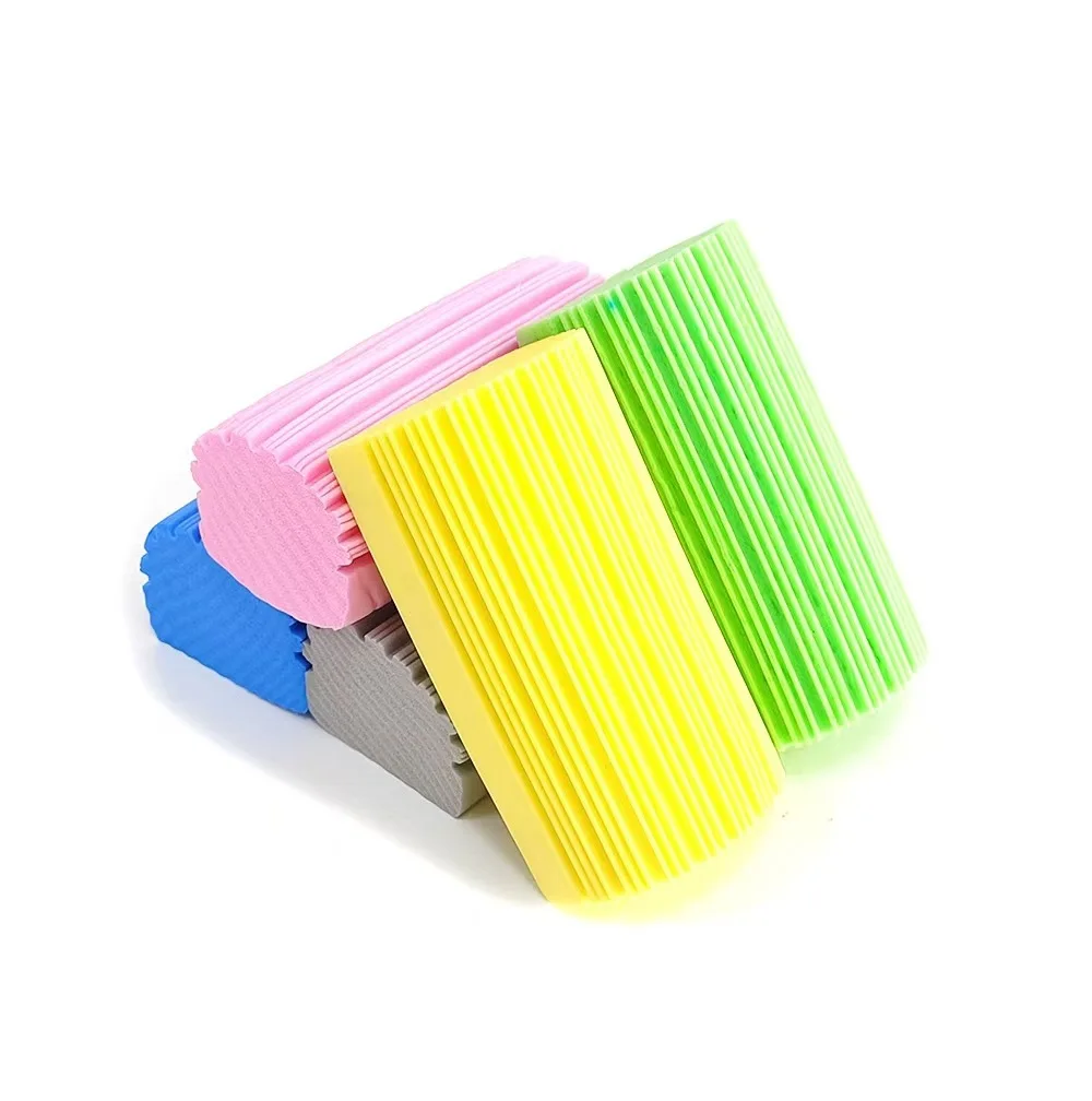 Description Picture 6 of itemKitchen Clean Duster Sponge Wet Duster Powder Cleaning Sponge Dust Removal Dusters for Home Car Bathroom Scrub Kitchen Gadgets
