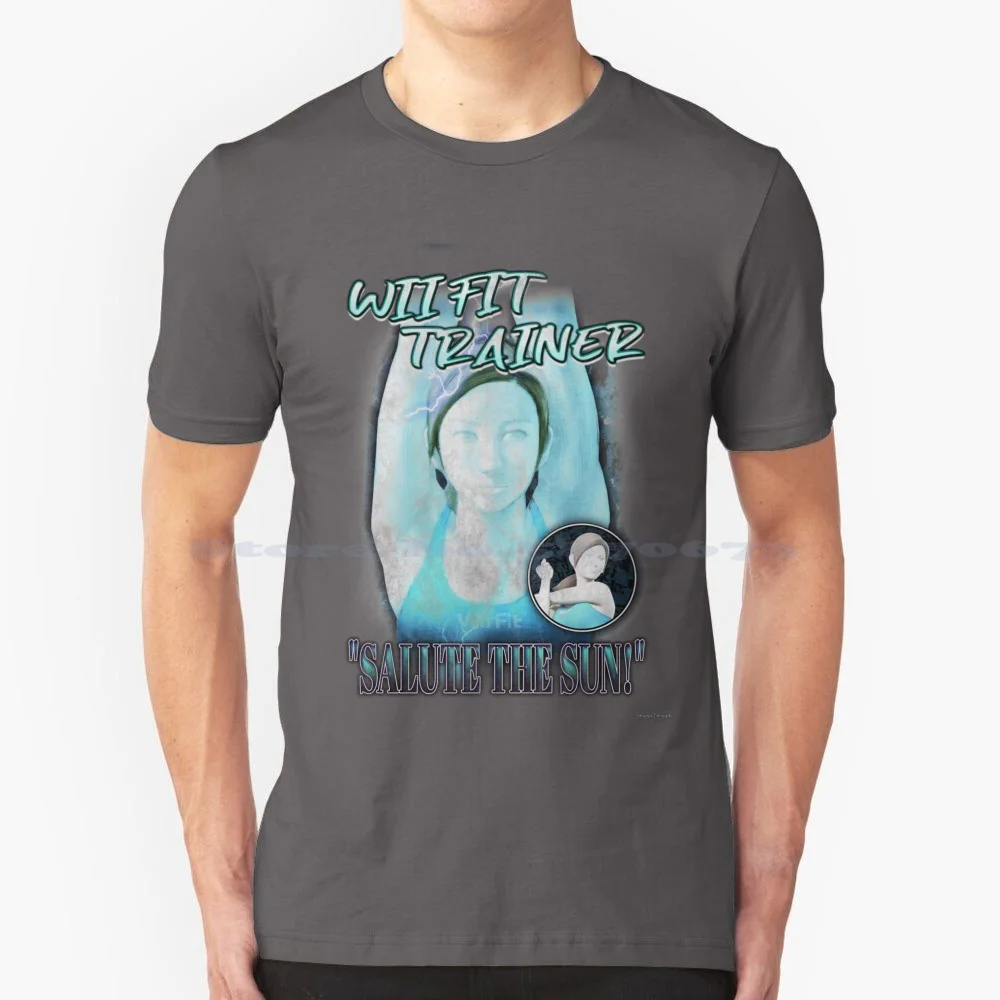 Fit Trainer Vintage Rapper Tee T Shirt 100% Cotone Tee Smash Ultimate Super Smash Bros Ultimate Switch Direct Smash Bros Byleth