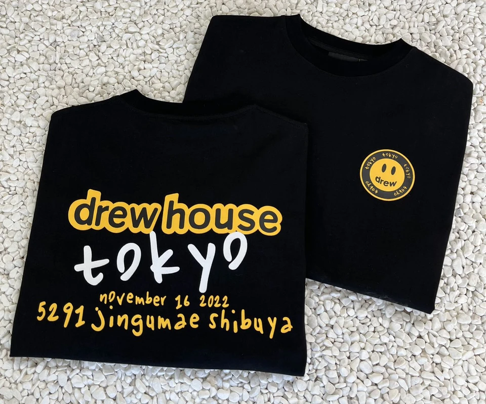 Drew House Japan Tokyo Limited Edition T shirt men's and