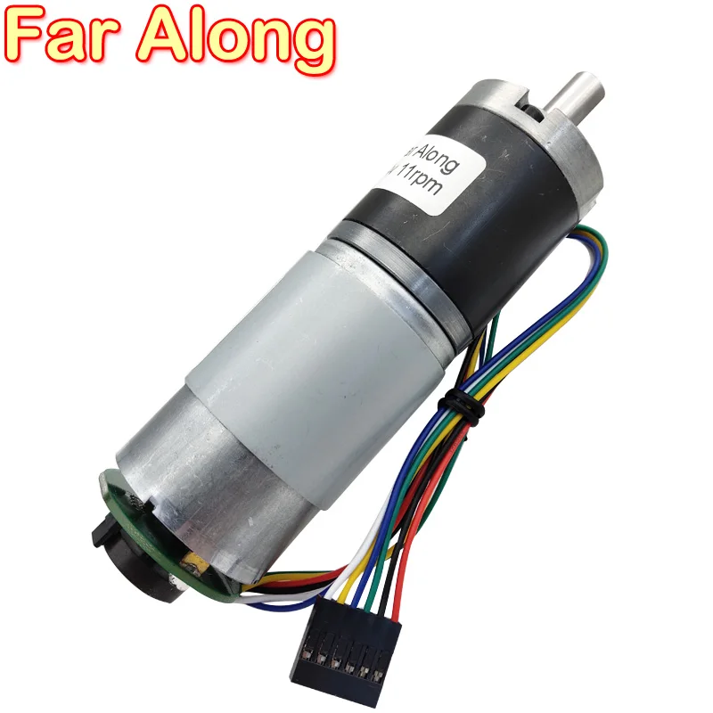 Motor Alinhado dc com o Encoder 12v 24v Planetário da Caixa de Engrenagens do Metal da Longa Vida Velocidade Ajustável Reversível de Baixa Velocidade Torque Alto