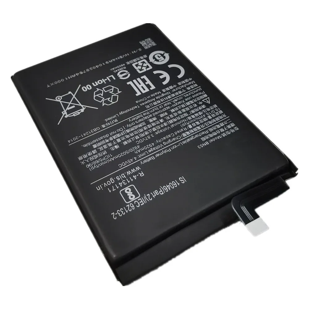 OEM BATTERIA RICAMBIO PARI ORIGINALE BN53 5020mAh PER XIAOMI REDMI NOTE - Foto 12