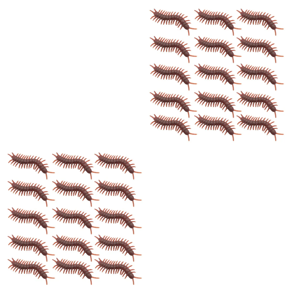 

200 шт./1 игрушка апрельский день дураков реквизит для Хэллоуина искусственные игрушки сороконожки