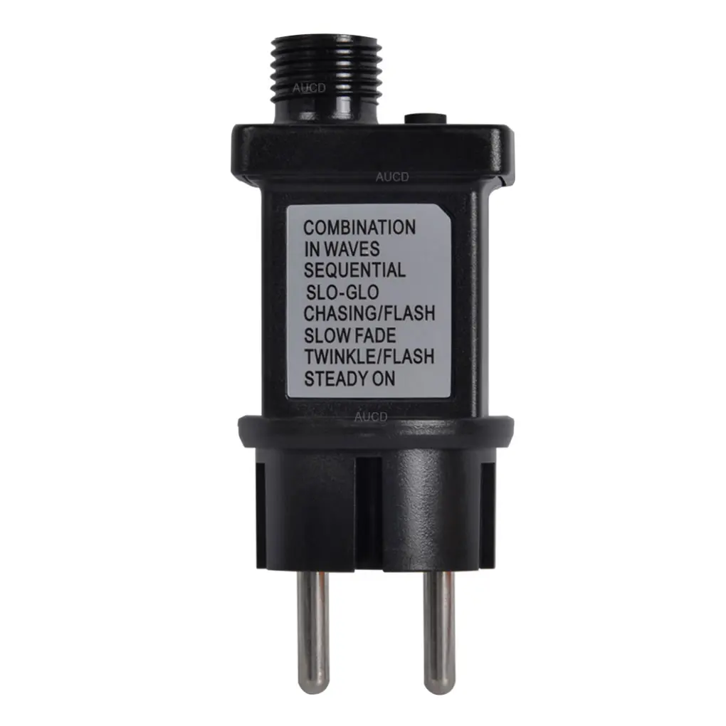 AC 220V To DC 31V 6W European Universal IP44 Waterproof SELV PVC String Lamp Switch Adapter EU Plug Laser Lighting Power Supply