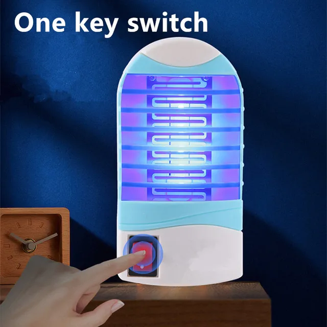 2022New Mosquito Killing Lámpa Étterem Mini Fly Házi Beltéri Swew Light Plug-In Killer