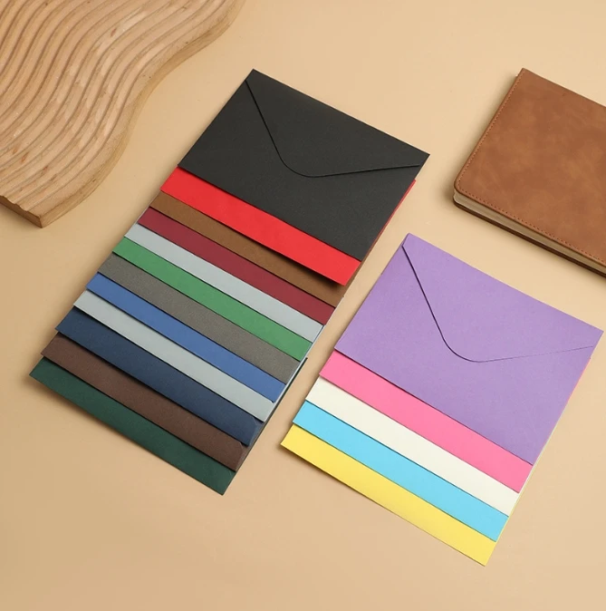 50 Sheets Vintage Envelopes Set for Wedding Holiday Birthday Greeting Cards