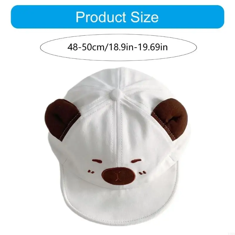 Y4QA Spring Baby Capybara Baseball Caps Enjoy Comfort Protective Sunhat Headwear