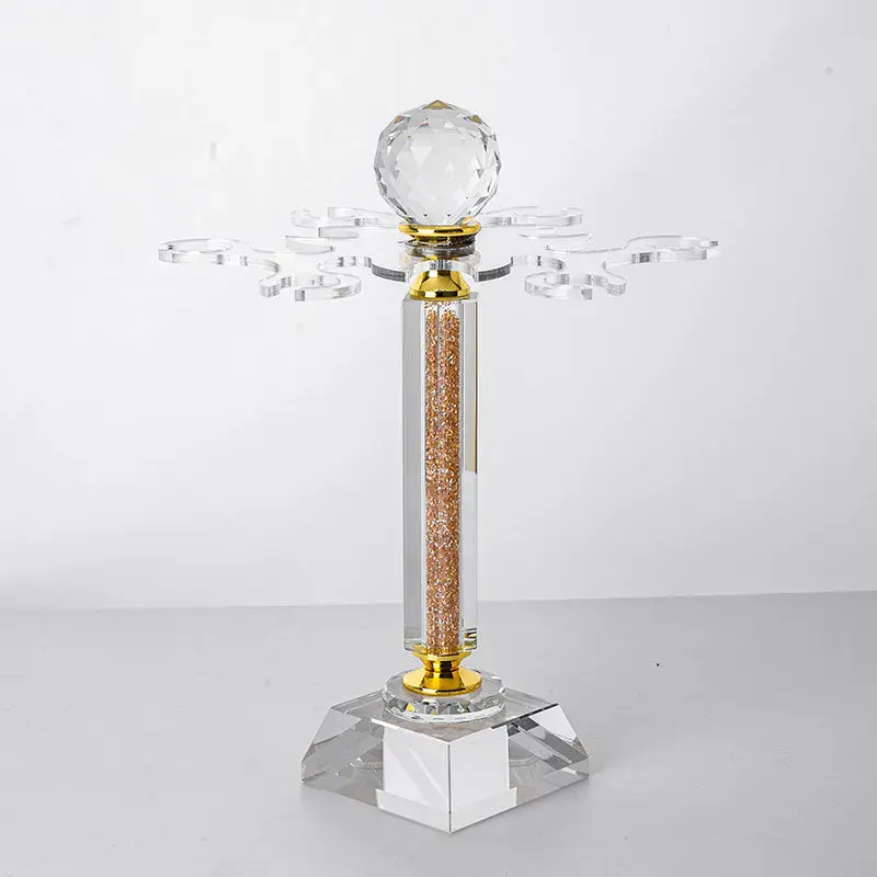 European Creative Crystal Glass Set, Gold Wine Cups, Creative Decanter, Simplicity Household, Handmade Wine Glass Set