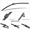 Car Wiper RHD&LHD Front Wiper Blade 24"+19" For BMW 3 series E93 2006-2009 Fit Side Pin Arm Windshield Windscreen Front Window 2