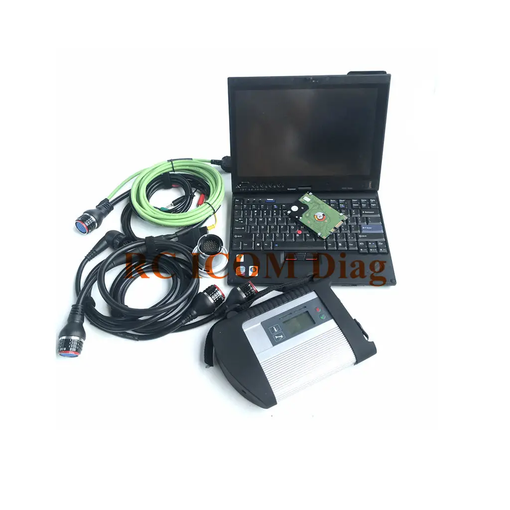 Mb Star Diagnostic C4 Con Il Più Recente Software V2023.12 Hdd 320Gb Ssd 480Gb Con Laptop Touchscreen X200T Pronto Per Lavorare