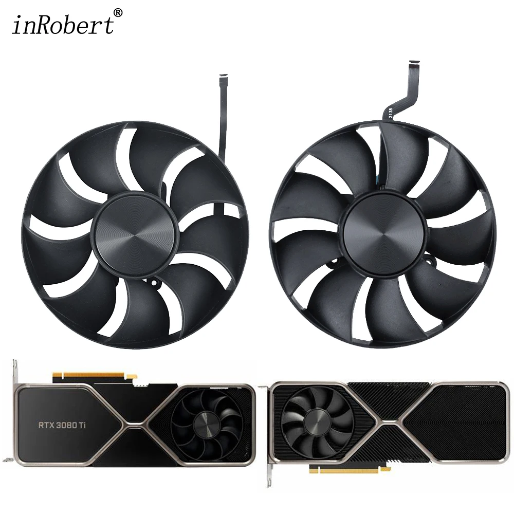 Substitua a Placa Gráfica Nvidia Ventilador de Refrigeração Rtx3080 Afb0912hd02 Rtx3080fe Rtx3080ti 3080 85 mm