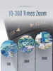 Military Metal 10-300X Zoom HD Powerful Binoculars Long Range Portable High Quality Professional Telescope Monocular for Hunting 3