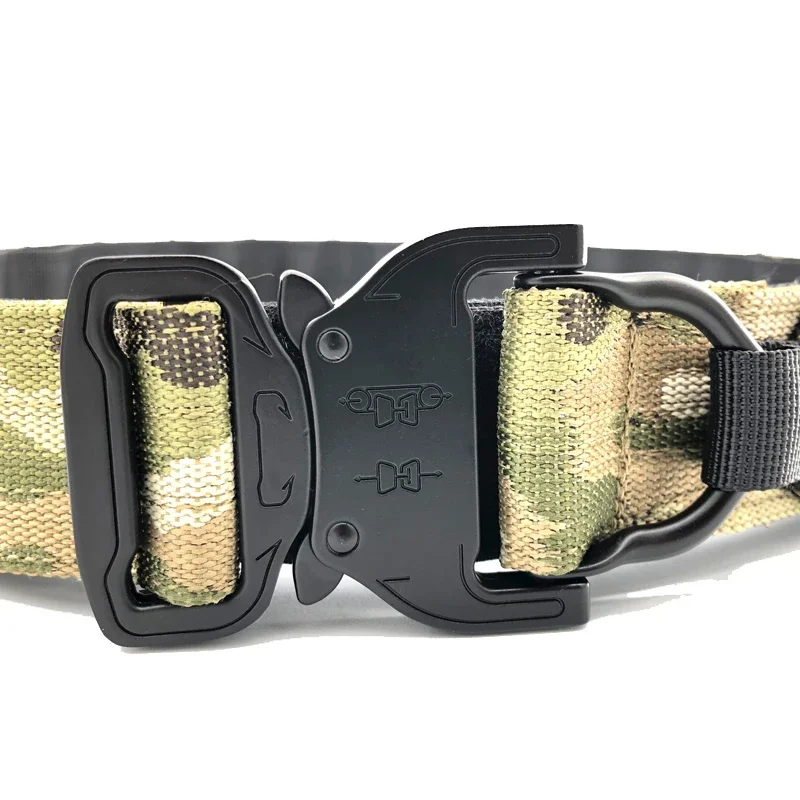 Tactical Molle Belt Multicam Battle Belt Hunting Double Layer Airsoft Shooting Fighter Hard Duty Equipment tactical belt