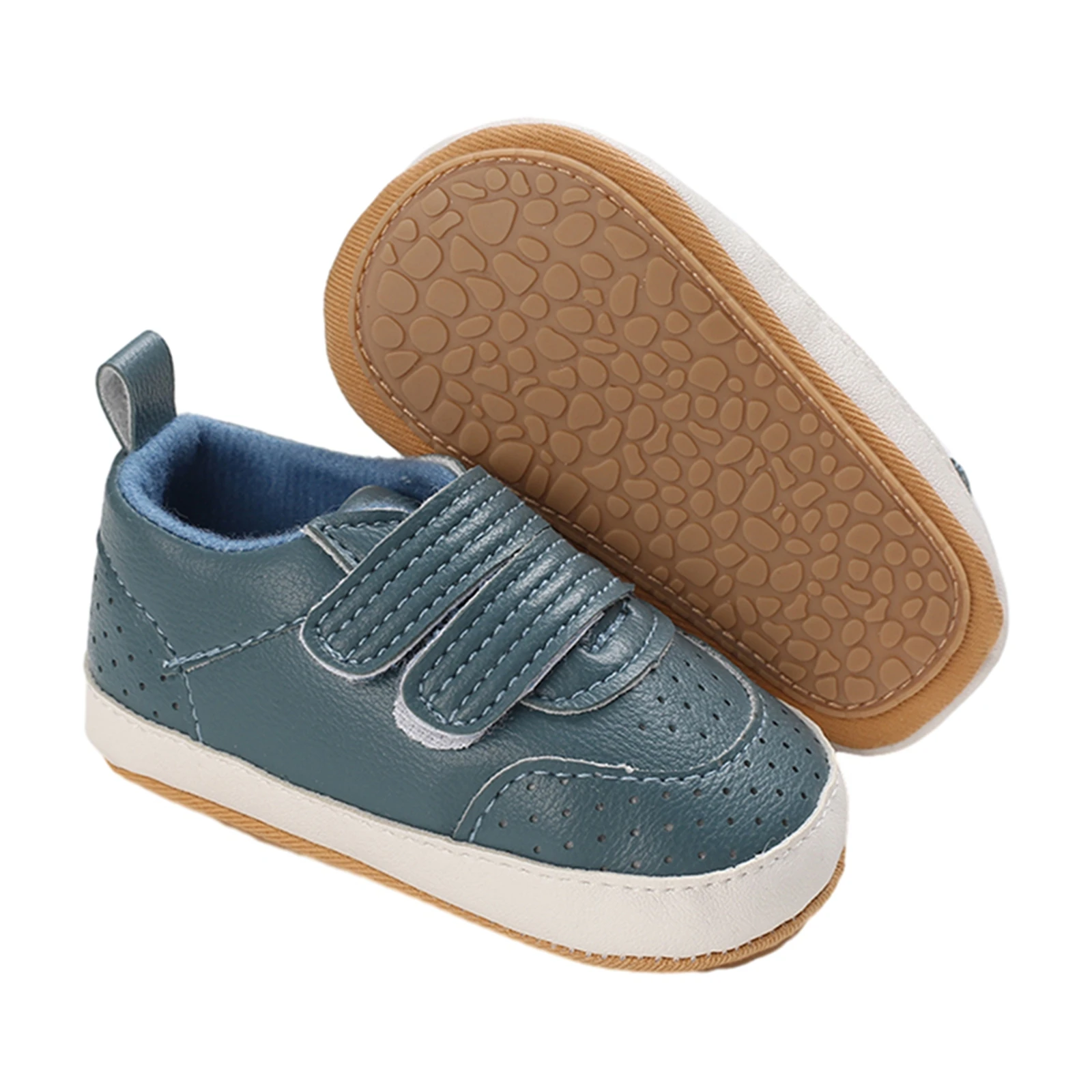 Baby Shoes Children Sports Shoes EWODOS Toddler Baby Kids PU Leather Sneakers Casual Shoes Cute Baby Flats Breathable Infant Walking Shoes for Newborn Girl Boys