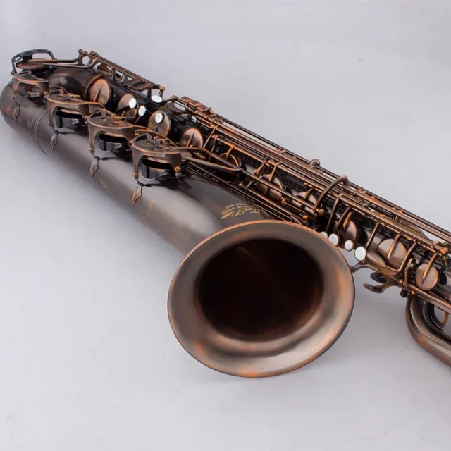 China Professional Manufacture BaritoneSaxophone Antique Copper Baritone sax