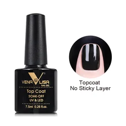 VENALISA Quick-Build Nail Gel - Semi Transparent Jelly Pink 7.5ml (NoWipe top coat)