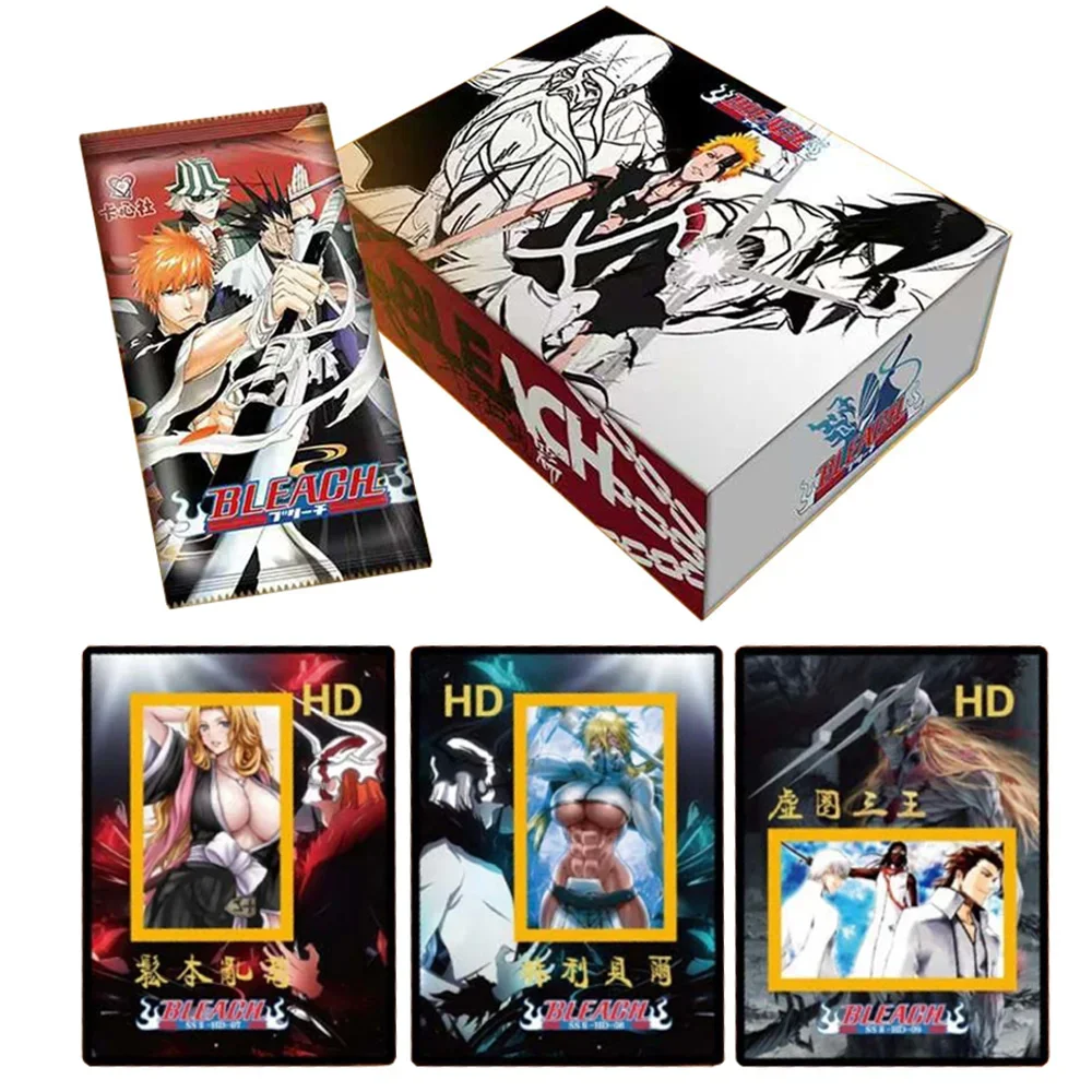 

New Bleach Card Anime Characters Limited Rare Colorful 3D Flash Card Games Card Collection Cards Toys Gift