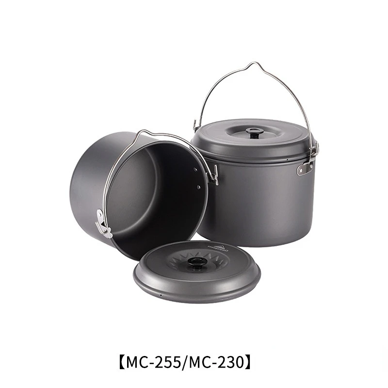 

Outdoor Pot Portable Camping Pot Picnic Supplies Equipment Pot Field Cooker Set Cookware Kitchen Travel Fishing Equipment Gear