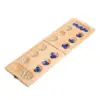 Wood Mancala Board Game Classic Tabletop Game Family Games for travel party 1