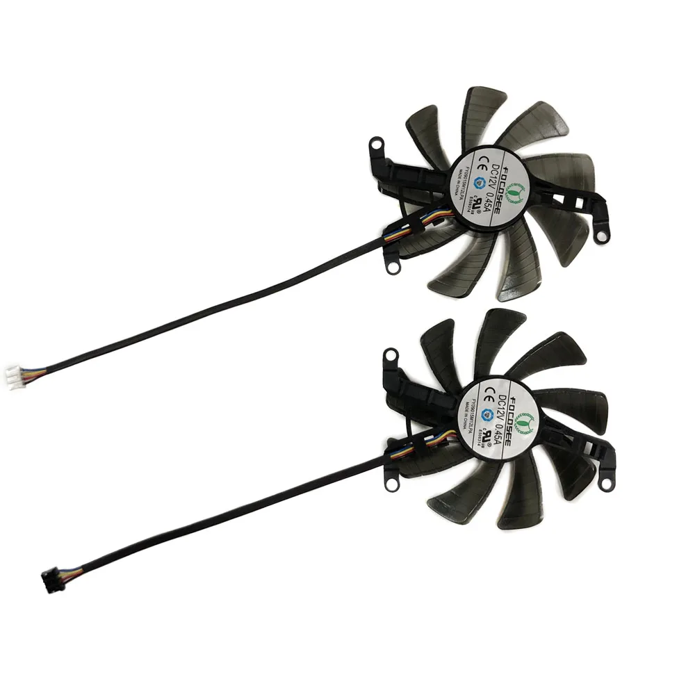 2 Pz/Set Ventilatore Per Schede Grafiche,Th9215S2H-Paa01,Ventola Della Scheda Grafica,Per Pny Rtx 3060Ti 8Gb Xlr8 Gaming Revel,Per Pny Rtx 3060 Ti 8Gb