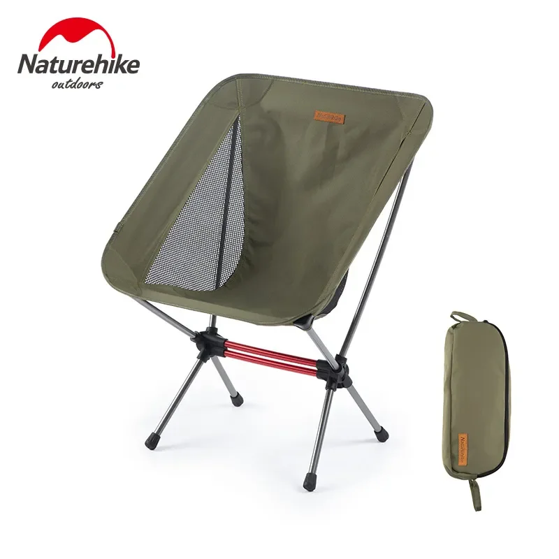 Naturehike-silla plegable portátil ultraligera para acampar, silla de viaje para mochilero, relajarse, Picnic, playa, pesca al aire libre