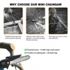 6inch Mini Cordless Electric Chain Saw Wood Cutter Garden Tree Logging Saw Fit For Makita 18V Battery Power Tool (No Battery) 3