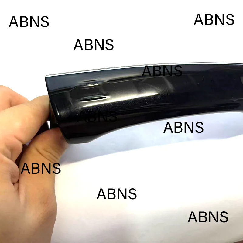 ABNS 블랙 외부 도어 핸들, 푸조 508 408 308S 4008 5008 시트로엥 C5 C6용 센서 키홀이 있는 외부 핸들