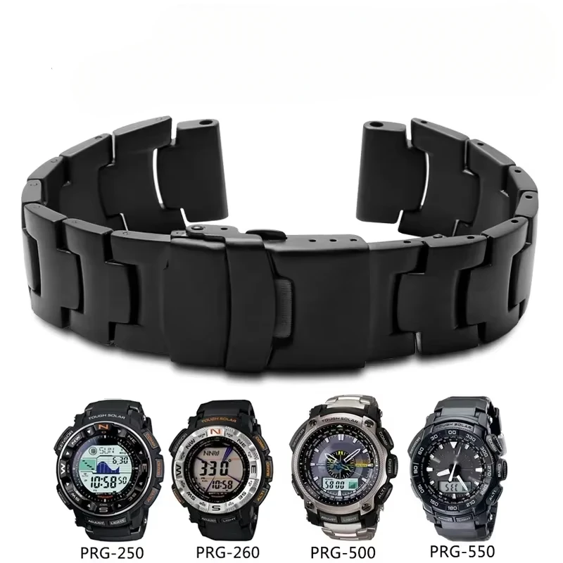 Tali Casio Prg 250 Tali Jam Tangan Baja Tahan Karat Untuk Casio