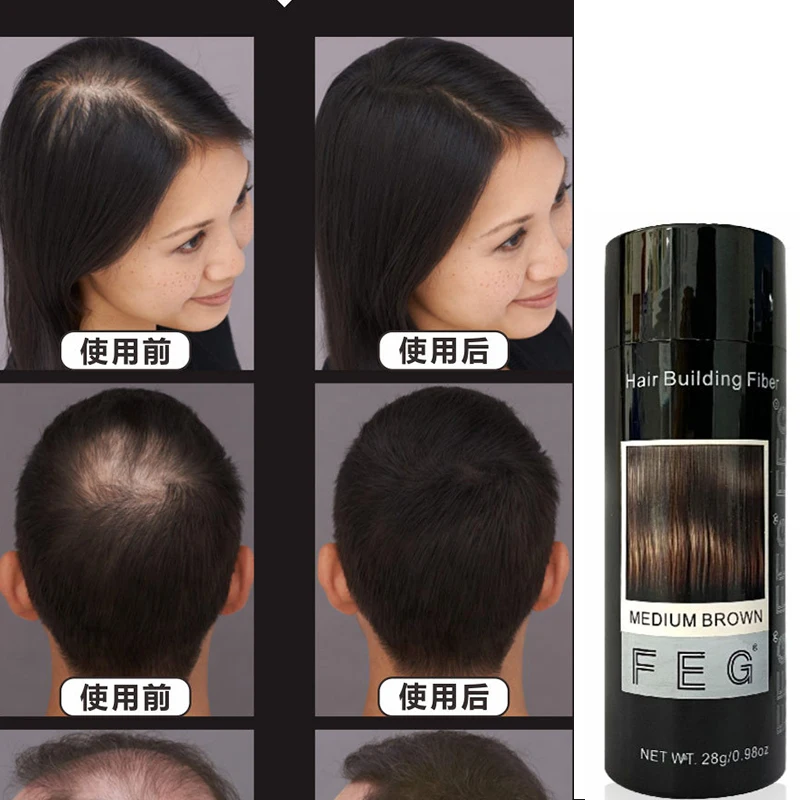 27.5g Hair growth fiber powder thinning hair and rapid densification Hair care