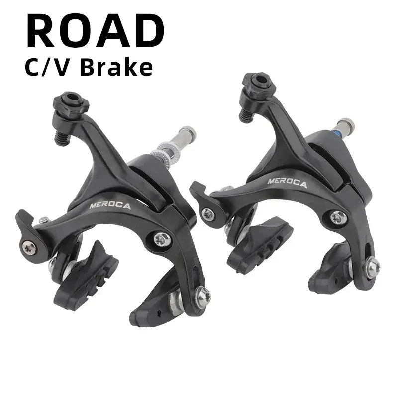 Freins de vélo de route 47-57mm étriers de frein avant arrière C étrier de traction en alliage d'aluminium frein de cyclisme avant arrière 1 Freins de vélo de route 47-57mm étriers de frein avant arrière C étrier de traction en alliage d'aluminium frein de cyclisme avant arrière 1