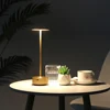 USB Cordless Table Lamp Dimmable Bedside Lamp Restaurant Atmosphere Lighting for Indoor and Outdoor Metallic Black 4