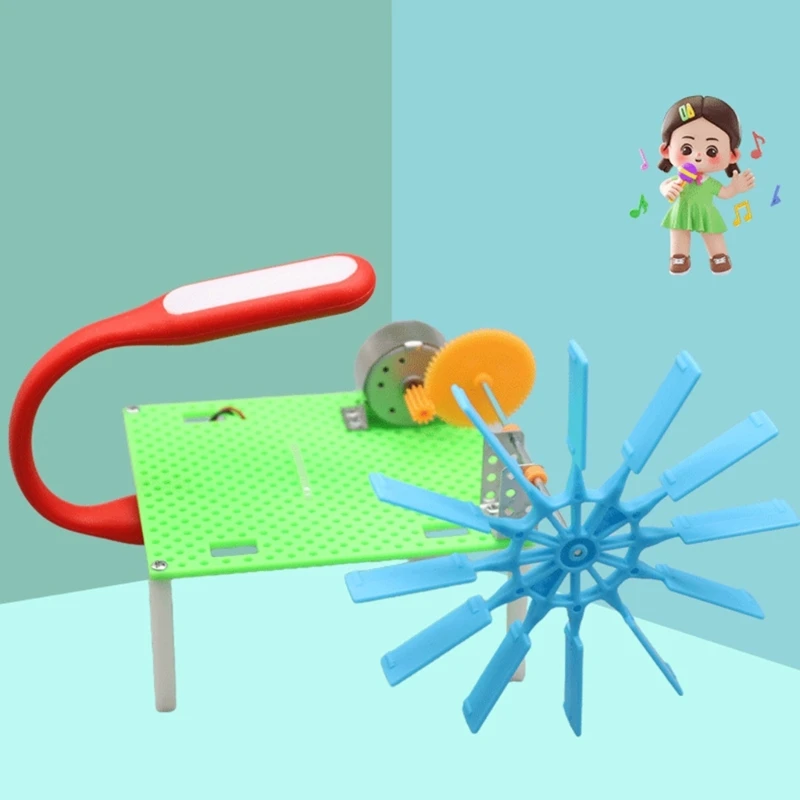 Creative DIY Hydraulic Power Generator Model Kits Experiment Toy Early Educational Science Toy Student Teens Physics