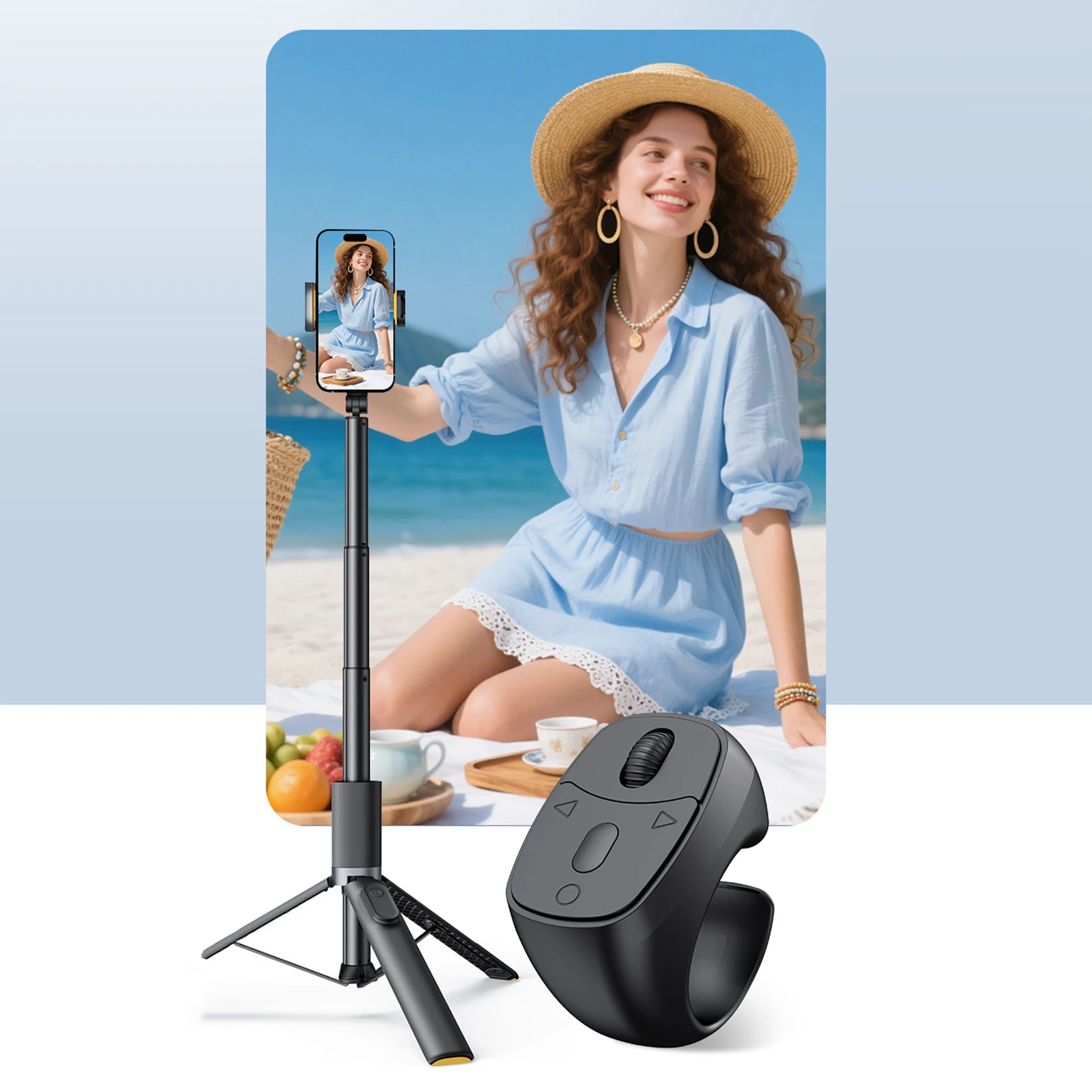 fonction télécommande selfie