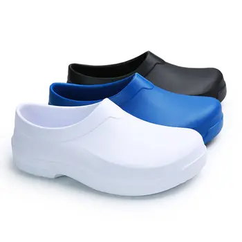 Surgical Shoes, Non-Slip Clogs, Operating Room Slippers, Perforated Shoes, Unisex Laboratory Protective Non-Slip Slippers, Nurse Shoes 1