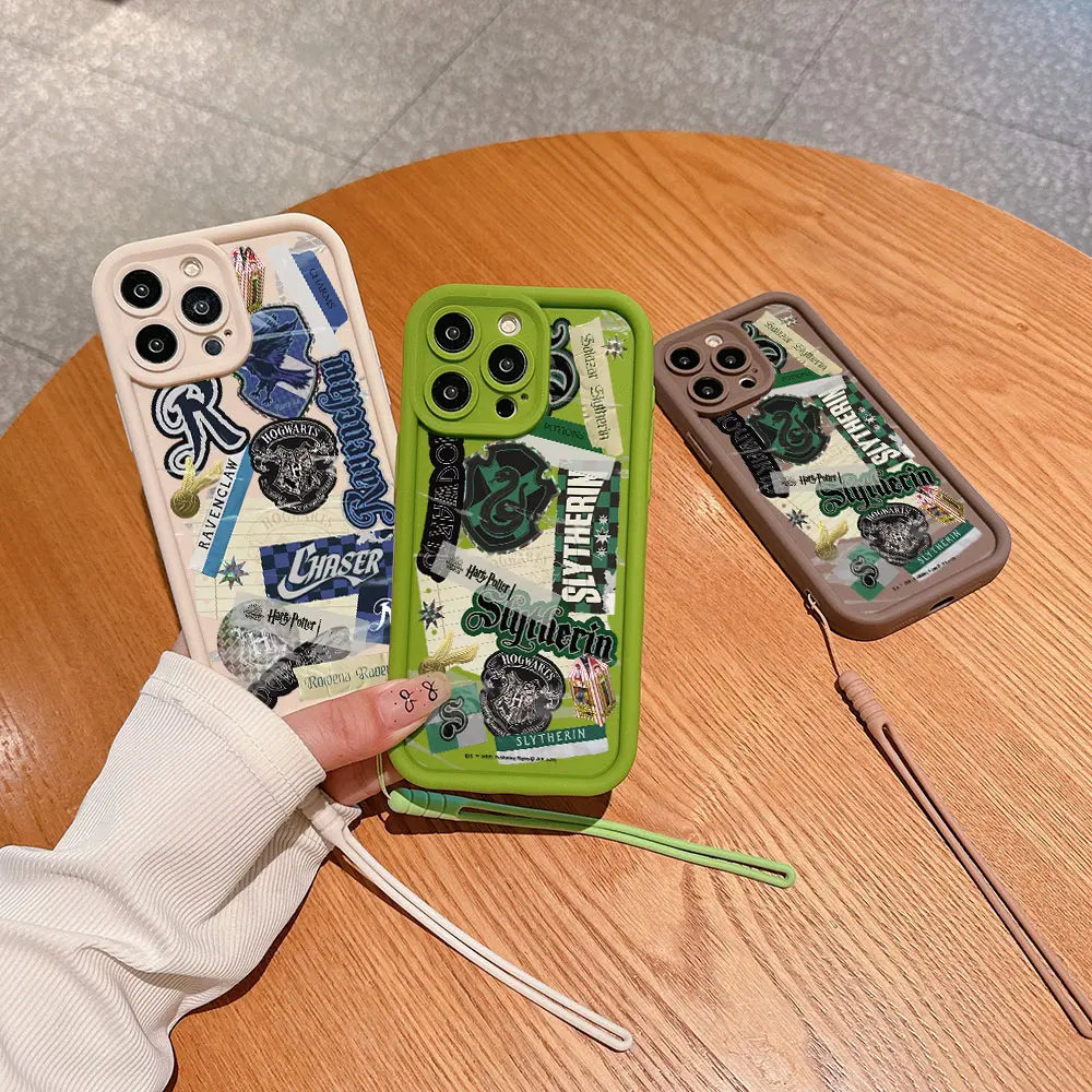 Funny Harries Potters Tag Custodia Per Telefono Per Huawei P20 P30 P40 P50 Mate 20 30 40 Pro Nova 7 9 10 Se Custodia Morbida In Tpu Con Cinturino