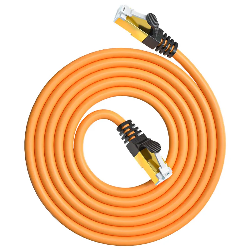 Cavo Ethernet Cat 8 ad alta flessione cavo di rete Internet ad alta velocità per impieghi gravosi cavo di rete 26AWG, cavo Patch SFTP 40Gbps 2000Mhz - Image 6