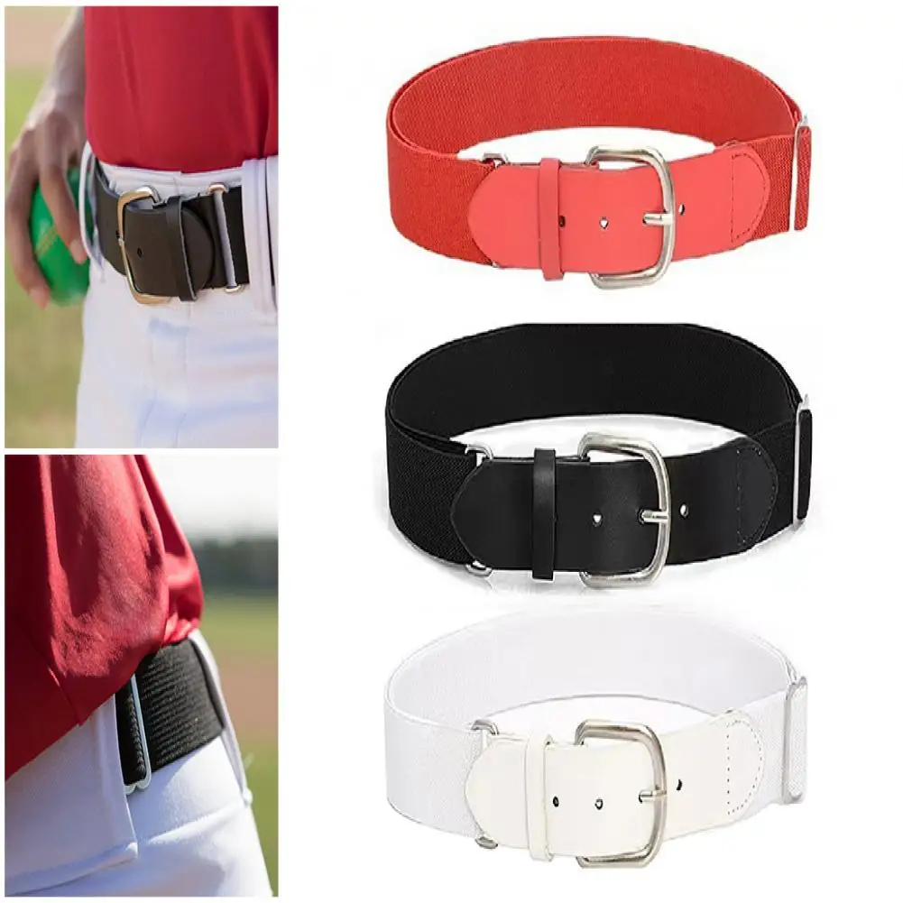 Adjustable Sports Belt Adjustable Youth Baseball Belt Socks Set Elastic Band Softball Waistband Vibrant Color Unisex for Boys