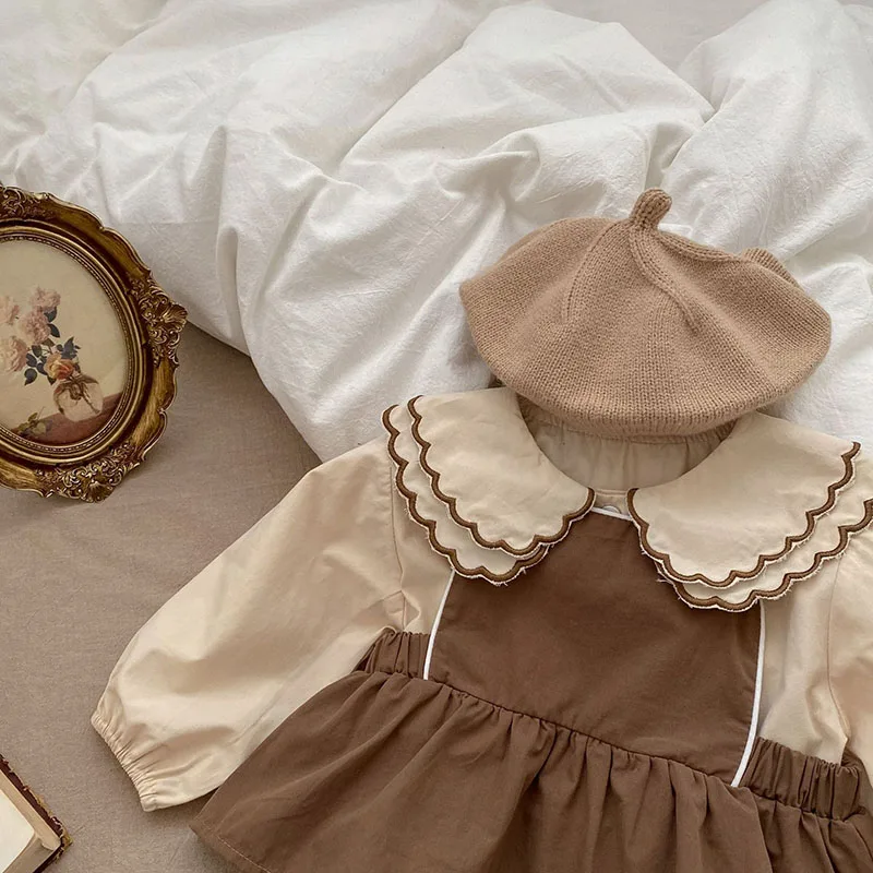 2024 primavera nuovo Set di abbigliamento per bambini camicetta e body per bambini 2 pezzi vestiti per neonati per ragazze - immagine 4