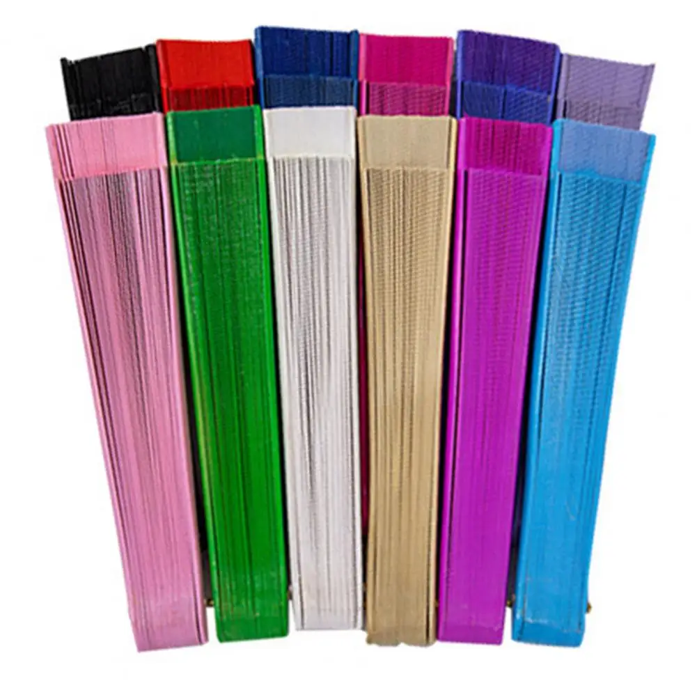 Chinese Style Vintage Hand Fan Portable Chinese Bamboo Fan Wedding Gifts For Guest Birthday Party Decoration Art Craft Dance hand fan