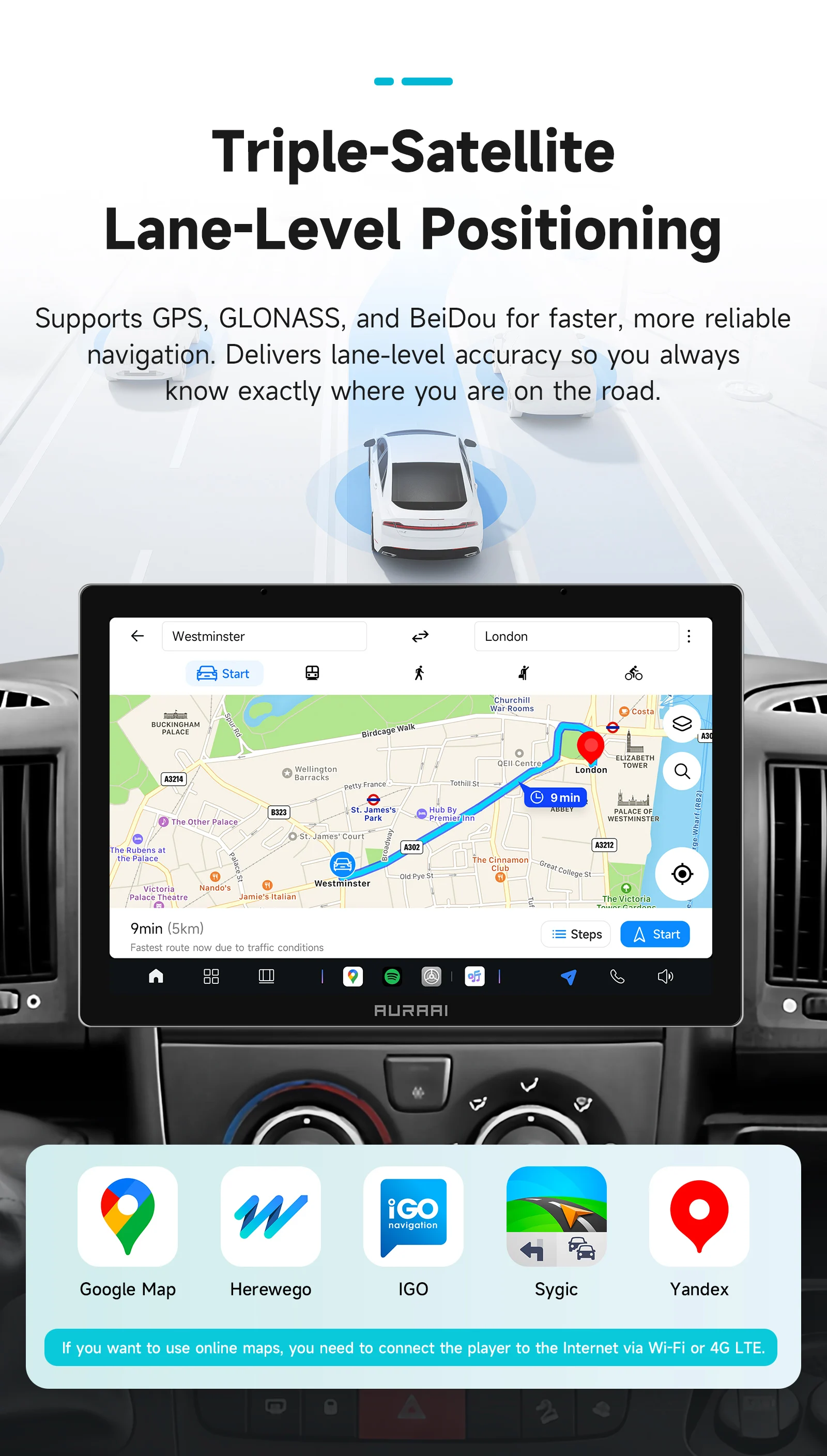 AURAAI 2K Android Autoradio für Fiat Ducato 3 Citroen Jumper Peugeot Boxer 2 2006-2022 Player ADAS 360 Kamera CarPlay Car Audio – Detail 26