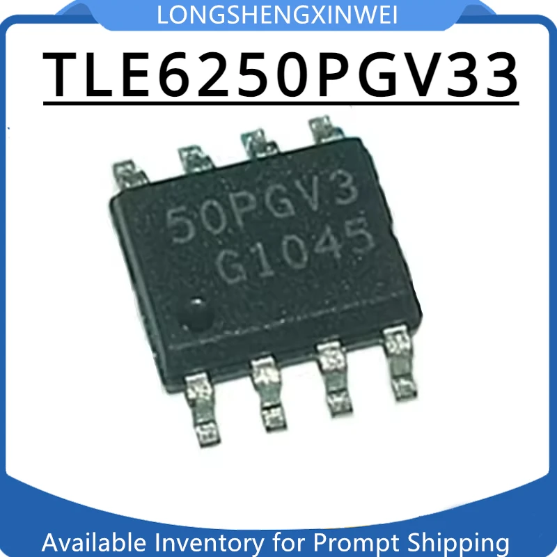 

1 шт., новинка, TLE6250PGV33 TLE6250PG 50PGV3 SOP-8 CAN Чип трансивера on-hand