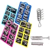 Classic IQ Metal Brain teaser Magic Puzzles Toys Locks Baffling Wire Diecast Kirsite Game Intelligence For Adults Game Test Mind 3