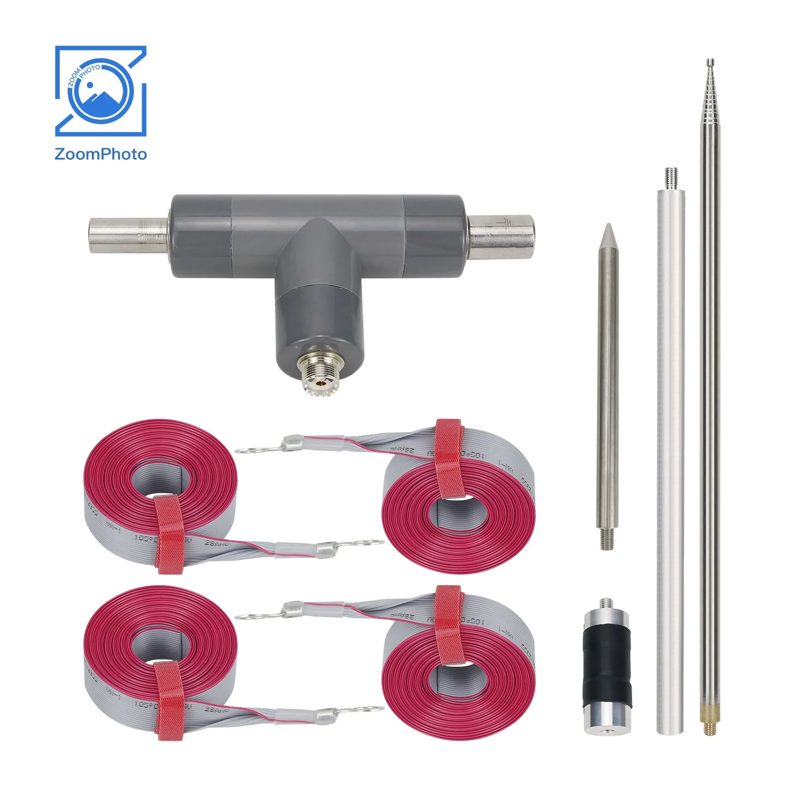 

HamGeek GP1 7MHz-54MHz Shortwave AntennaHF Antenna for Q900 HF Transceiver