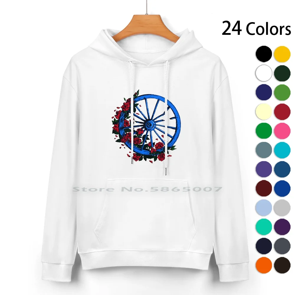 

Grateful.dead Wheel Grateful.dead Pure Cotton Hoodie Sweater 24 Colors Grateful Dead Jerry Garcia Bob Weir Hippie Steal Your