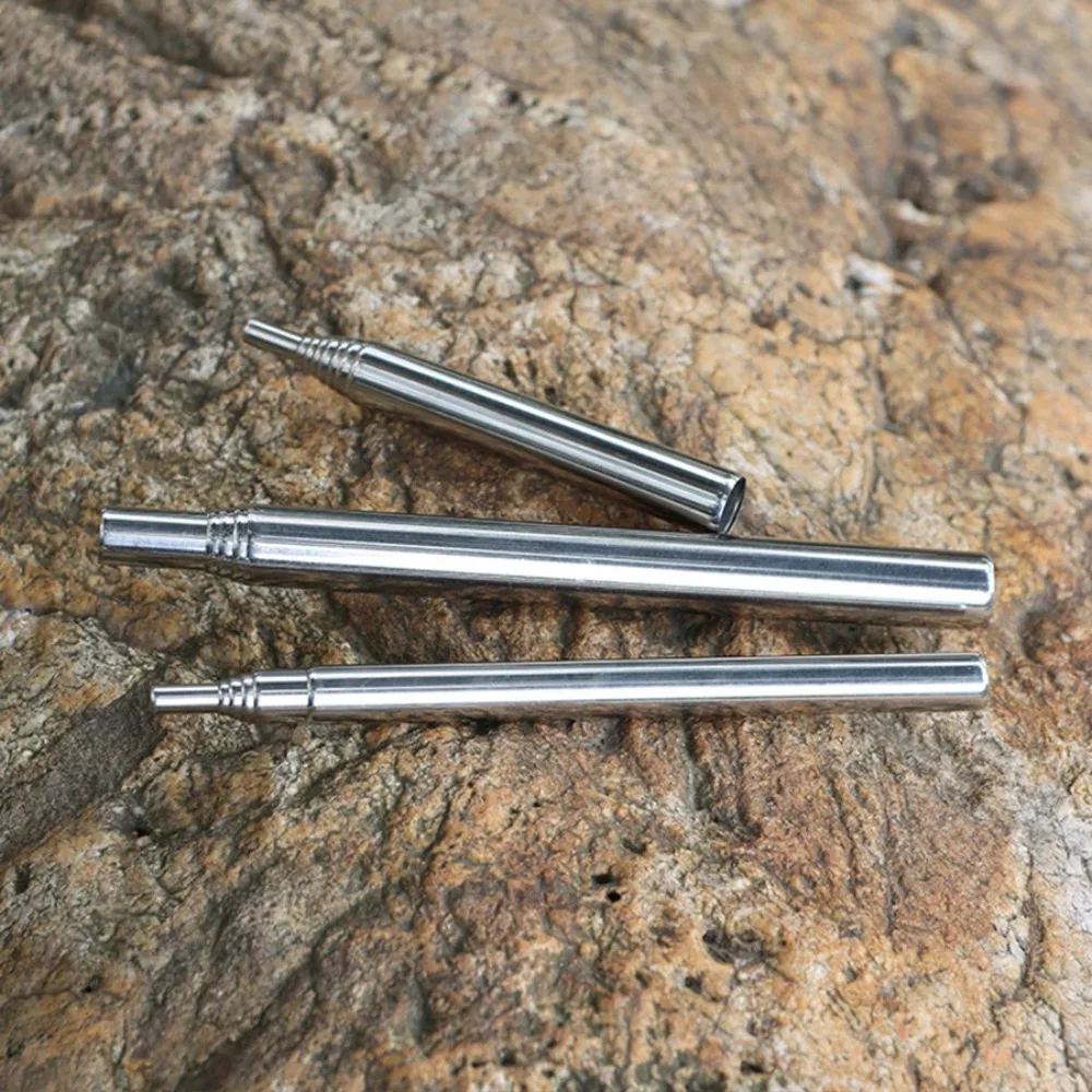 Telescopic Stainless Steel Fire Blowpipe 3