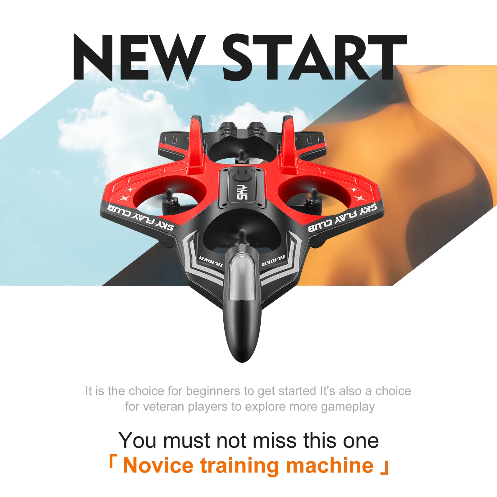 New remote-controlled glider, gravity sensing stunt foam aircraft, dazzling lights, rechargeable anti-drop drone, children's toy